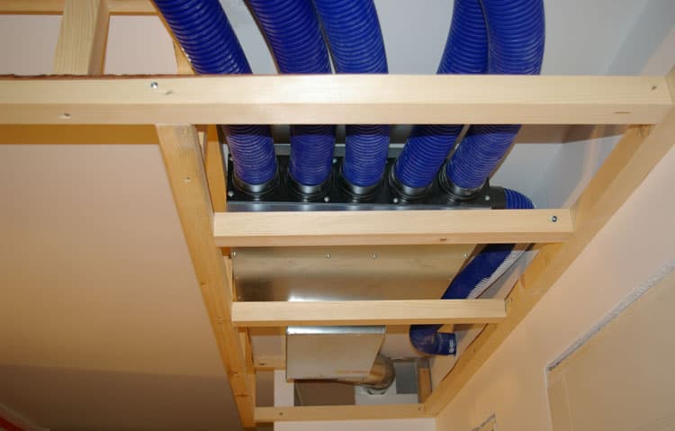 Ilmanvaihtoputkisto on eristettävä kylmässä tilassa