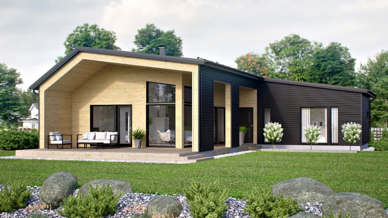 Tule tutustumaan ja kokemaan puukuitueristeiset Kuori-talot Tuusulan asuntomessuilla