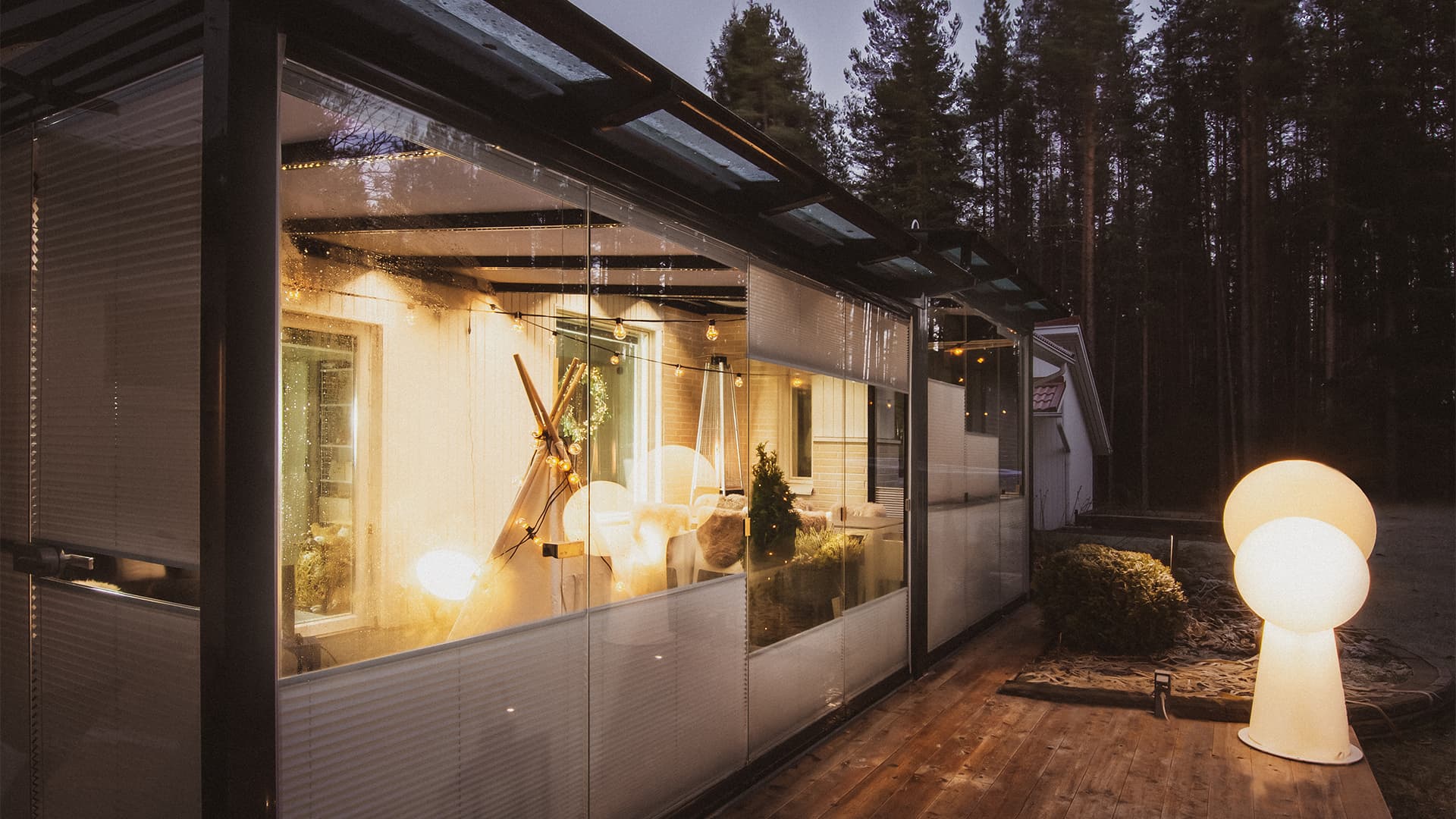 Onko terassinne tyhjillään läpi talven? Entä jos terassikausi jatkuisi läpi vuoden?