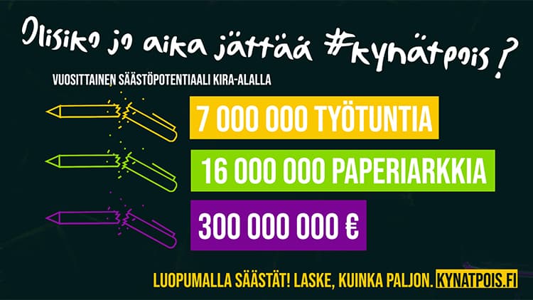 <p data-block-key="t79xx">Haastekampanjassa oli käytössä hyötylaskuri, jonka avulla yritykset pystyivät laskemaan sähköisen allekirjoittamisen mahdolliset hyödyt.</p>