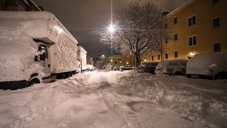 Vaaralliset lumikuormat