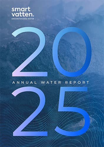 Smartvattenin Annual Water Report kansikuva vuodelle 2025