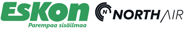 Eskon ja Northair logo
