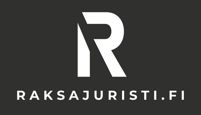 Raksajuristi logo tumma tausta