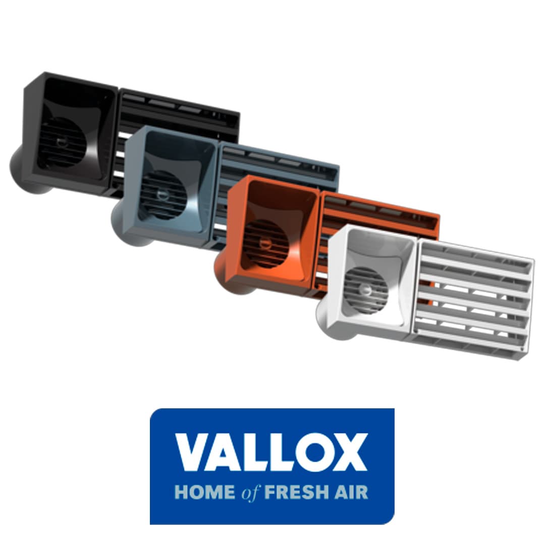 <p data-block-key="mjh8z">Vallox Out/in Vario seinäpuhallus – ja ilmanottolaite on markkinoiden paras laite seinäpuhallukseen. Sillä on pieni painehäviö ja patentoitu ulospuhallusnopeuden säätö.</p>