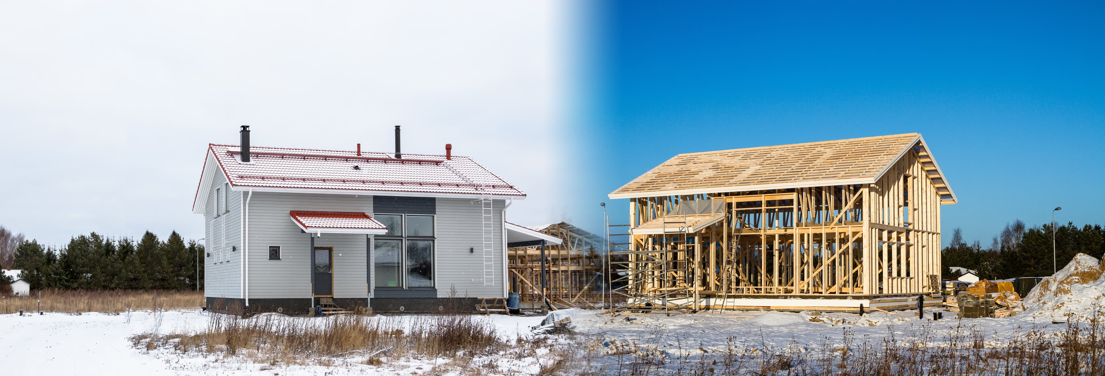 Perinteinen pohjoismainen puutalo