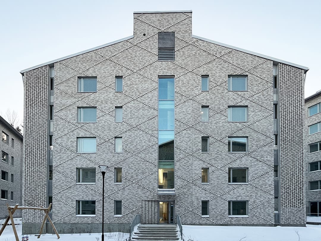 maununnevantien tiilijulkisivumuuraus