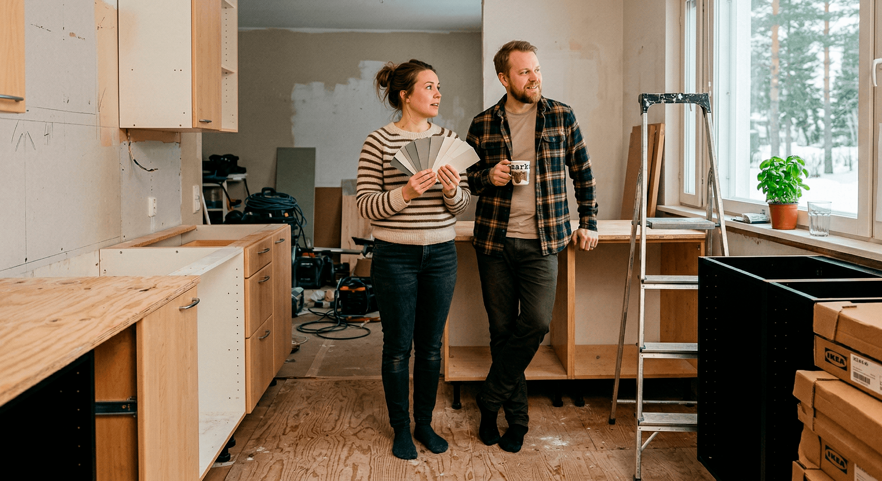 Kannattaako remonttia lykätä? Kevään talousennuste puhuu tarjousten pyytämisen puolesta