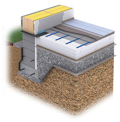 Plaano-lattia on rakenteeltaan ohut, jonka vuoksi se toimii erityisen hyvin lattialämmityksen kanssa.